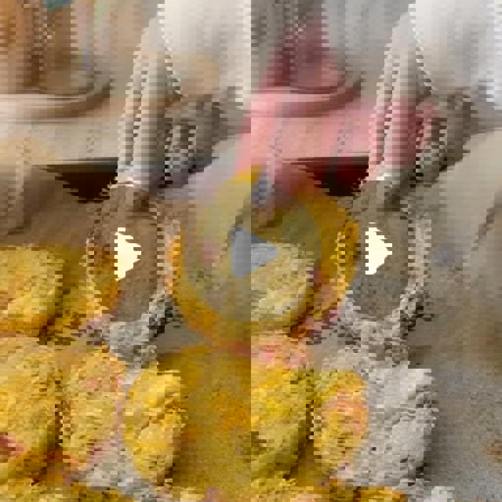 Aardappel- en speck rösti uit de oven