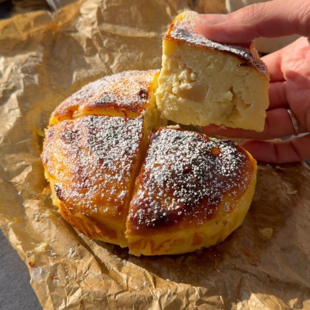 Tarte aux pommes sans farine