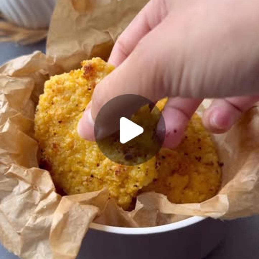 Nuggets di farina di ceci (senza glutine)