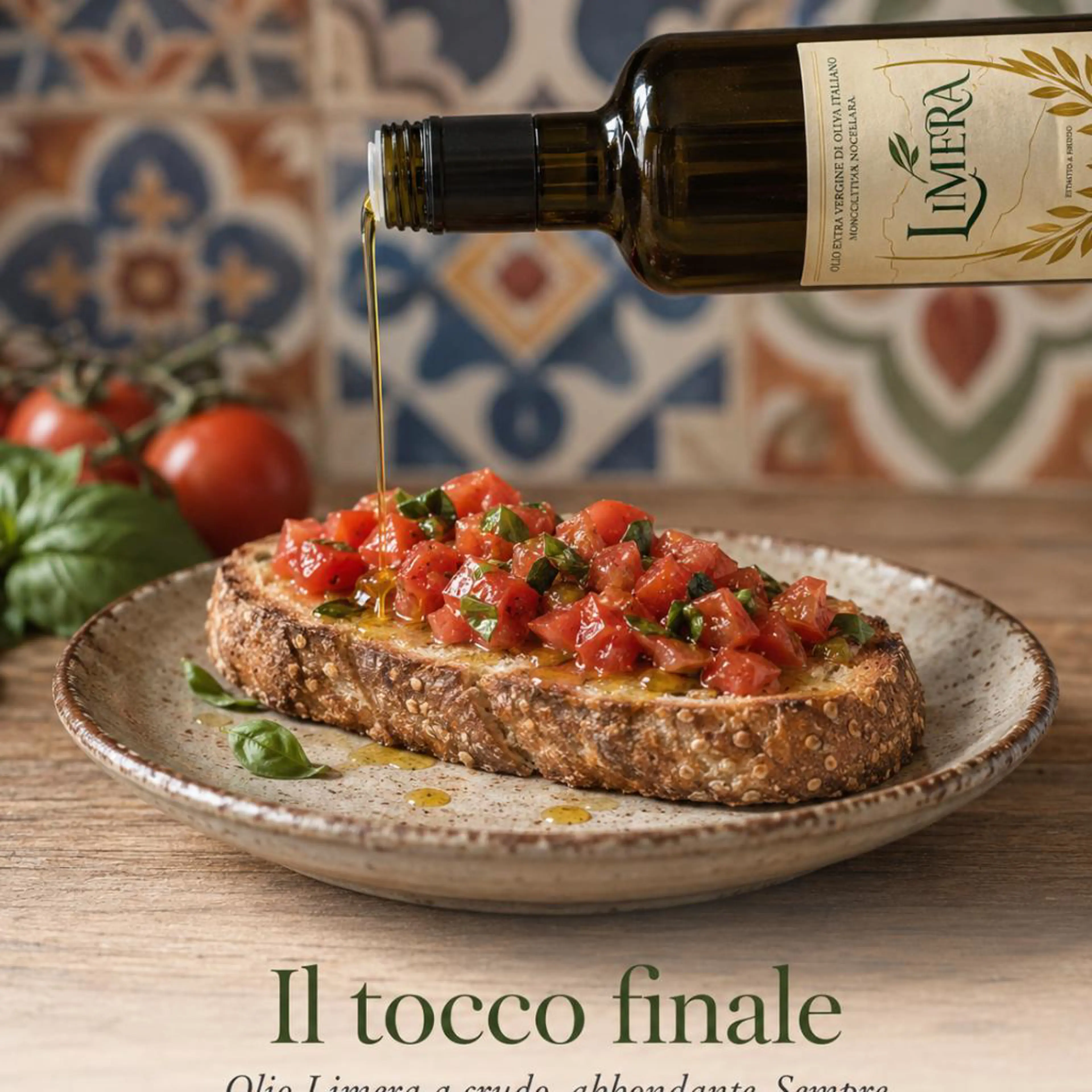 Classic bruschetta with Limera oil