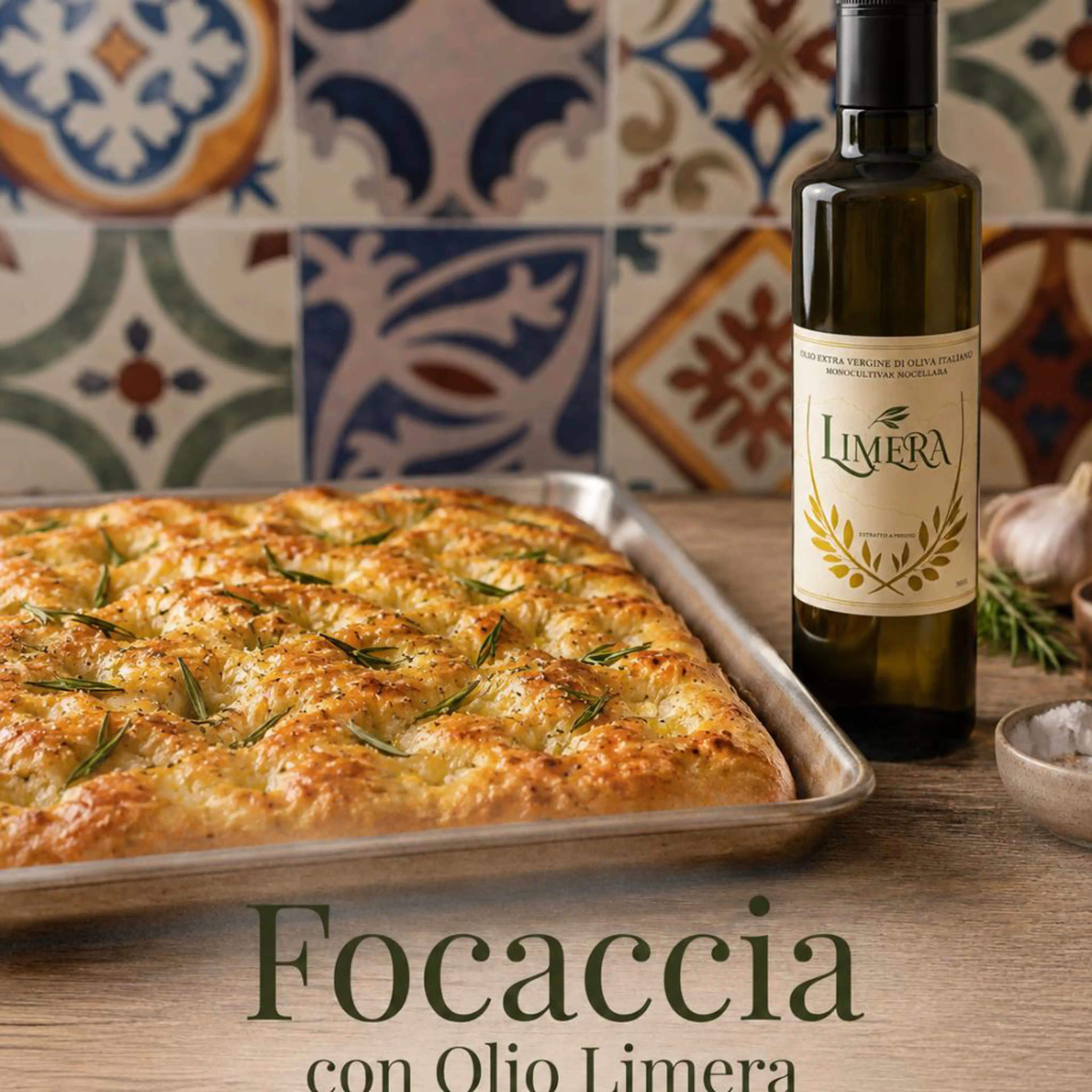 Focaccia with Limera oil
