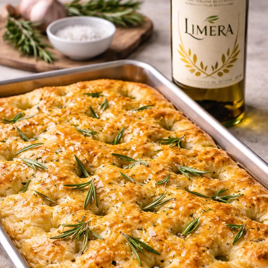 Фокачча с оливковым маслом Лимера