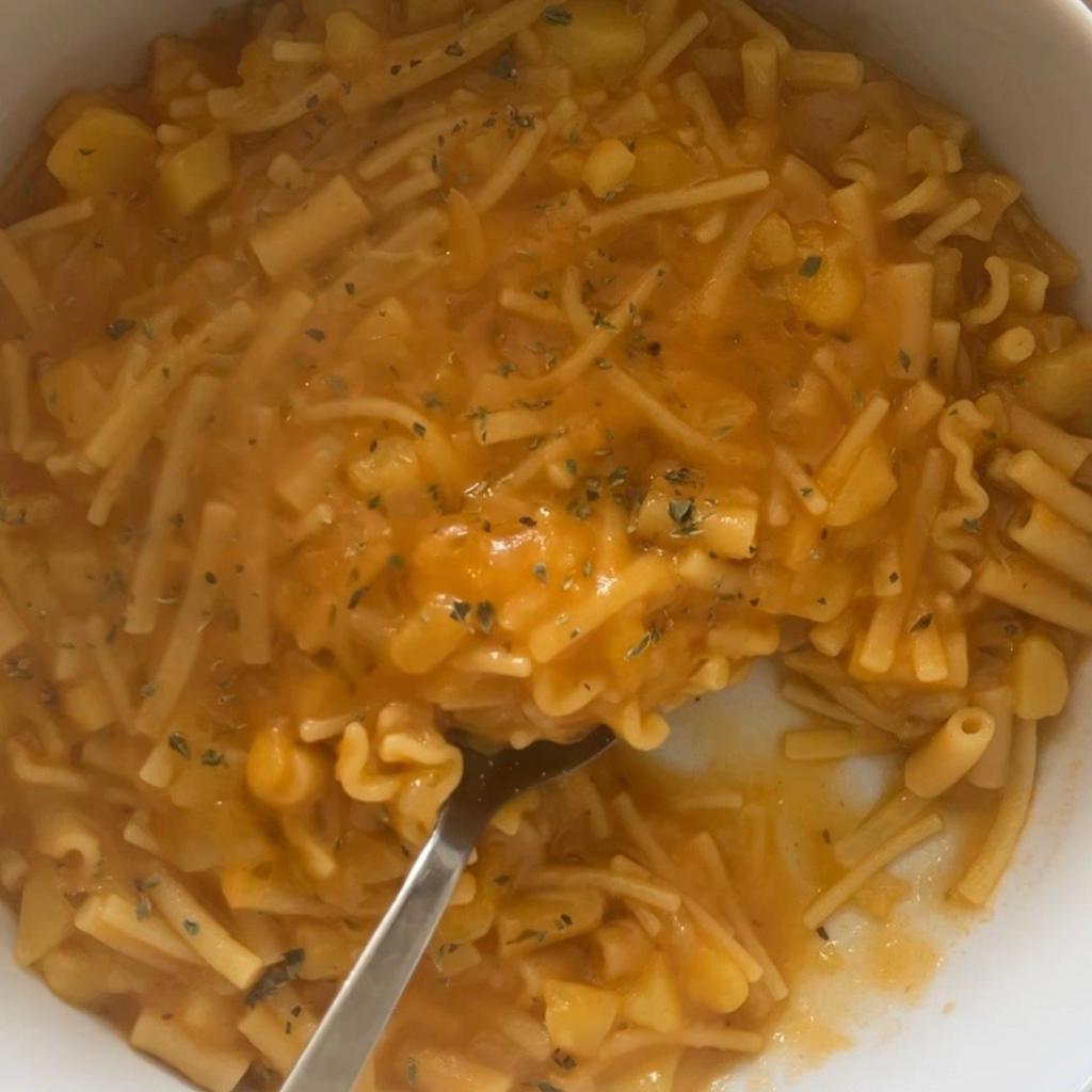 Pasta e patate cremosa