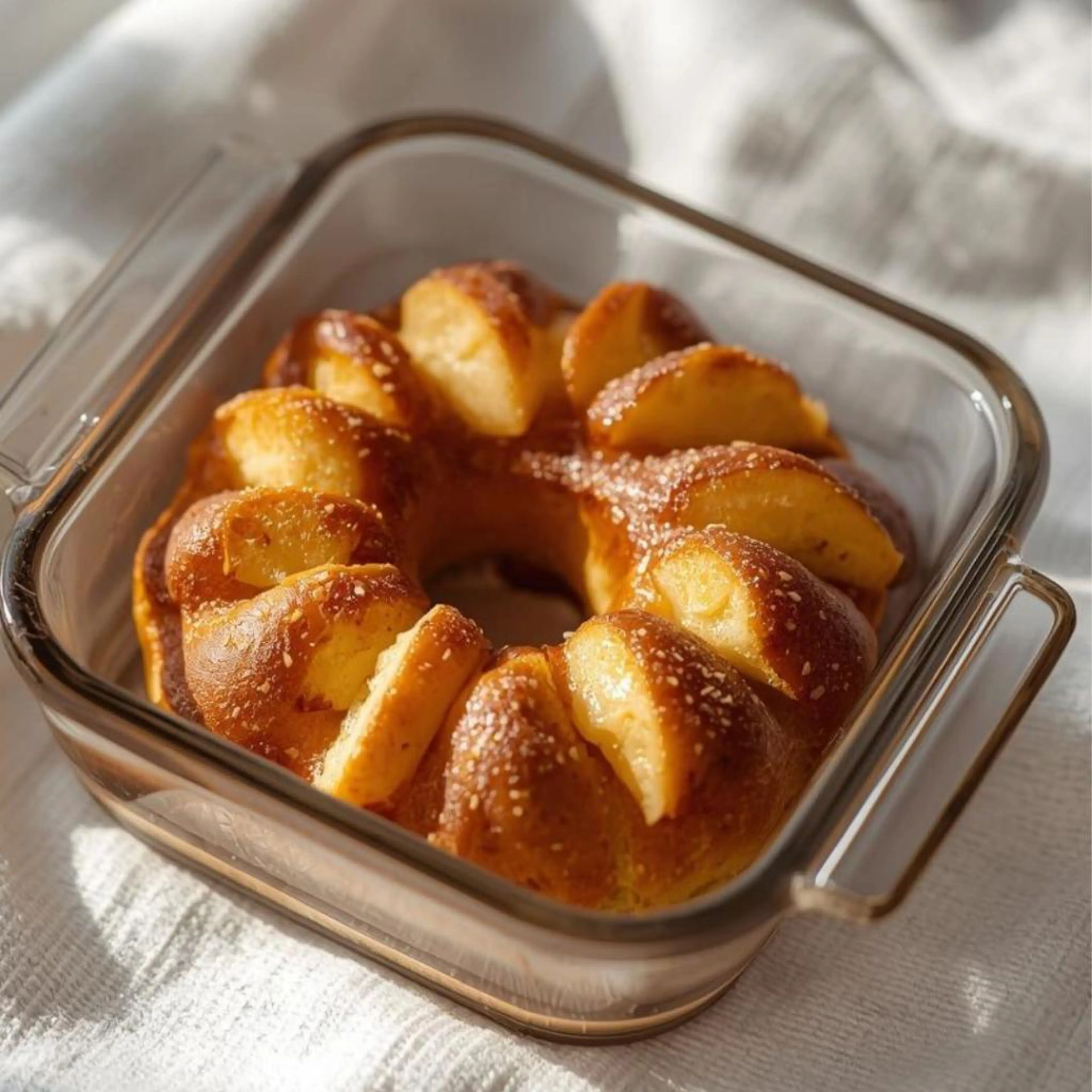 Sugar-free apple cake