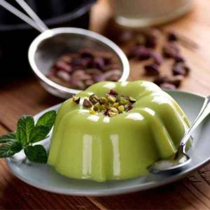 Budinetti Ai Pistacchi Con Salsa Al Moscato