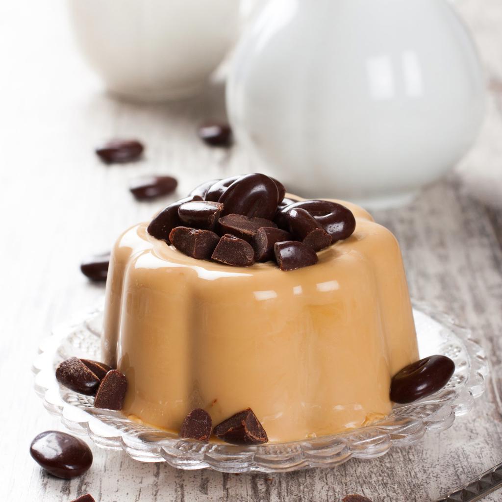 Kávés puding