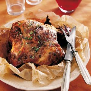 Agnello Al Forno Con Lampascioni
