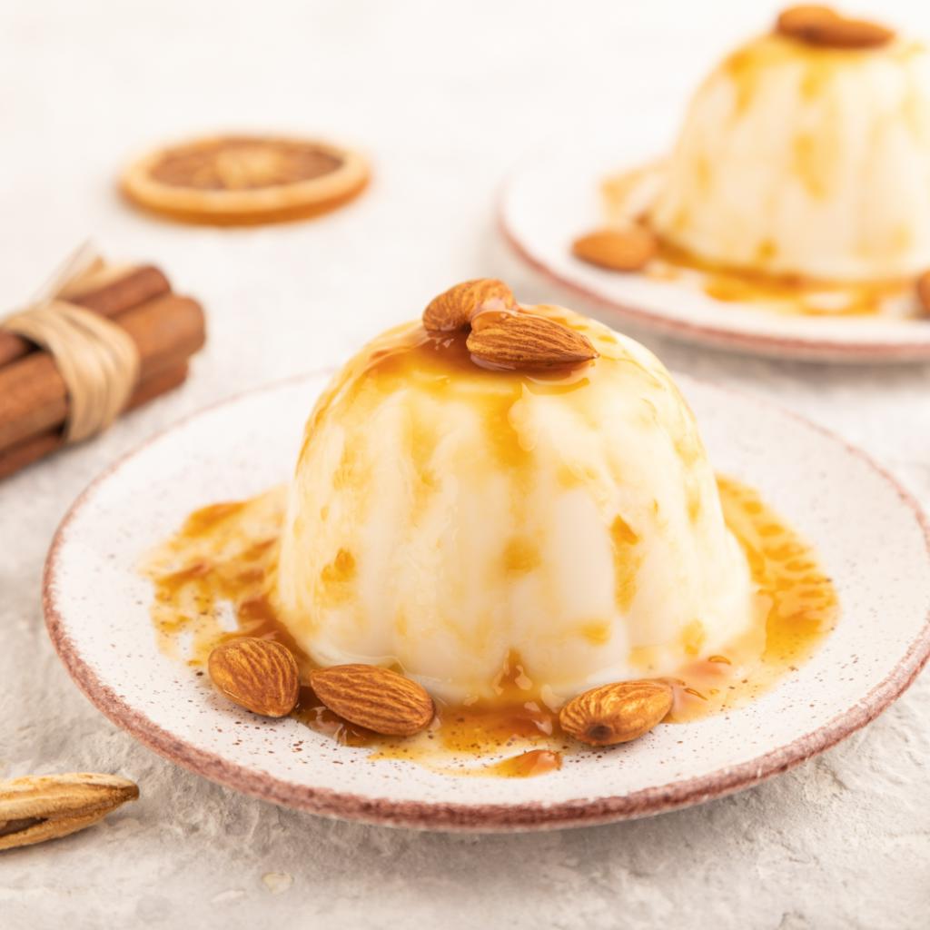 Pudim de amêndoa