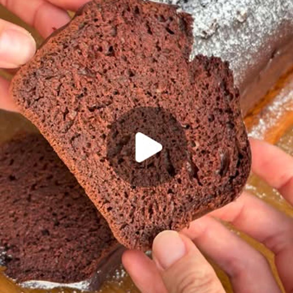 Chocolate Plumcake with Egg Whites