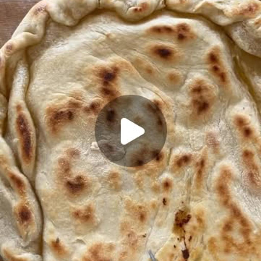 Torta rustica alla ricotta (pasta matta cotta in padella)