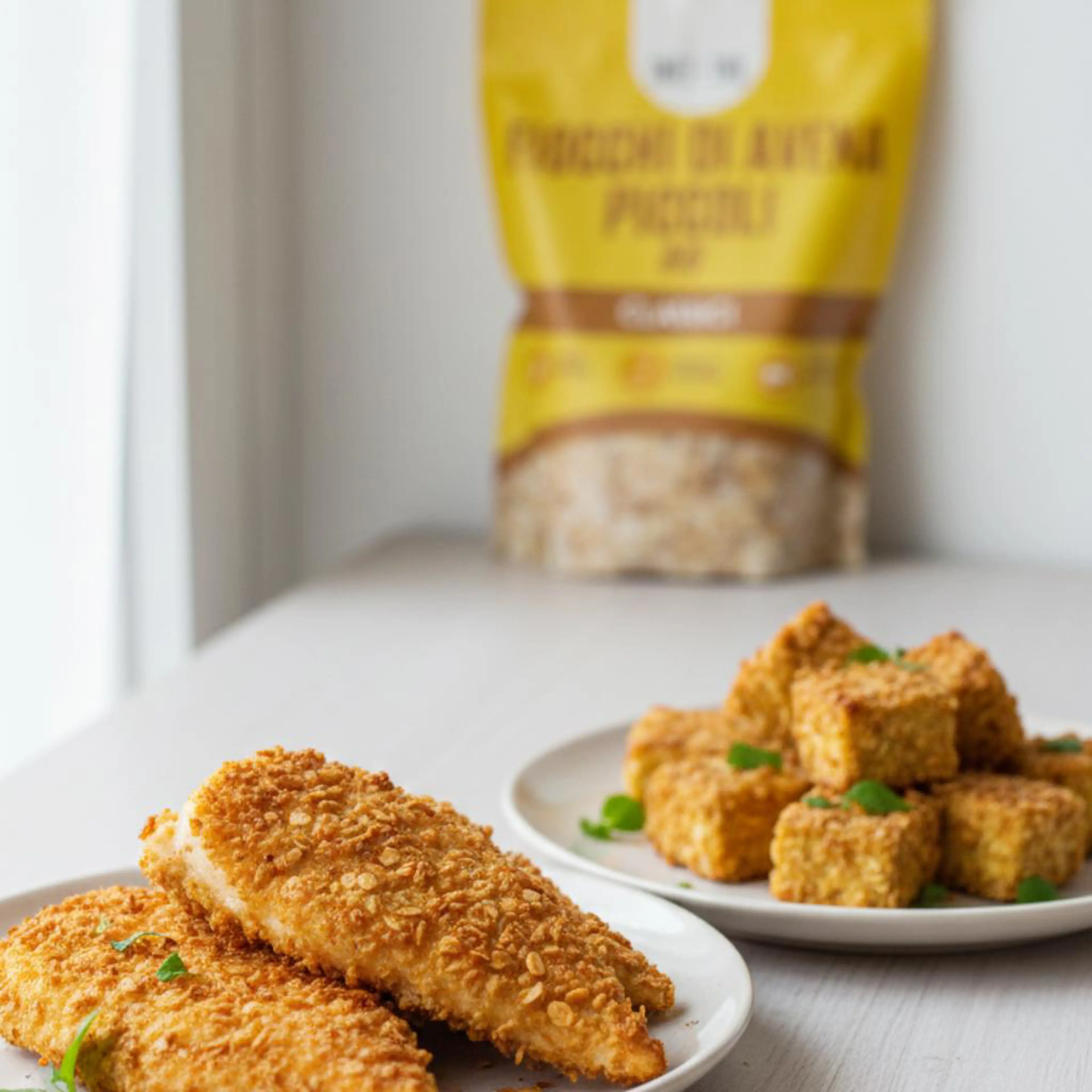 Crunchy breading for chicken/tofu (air fryer)