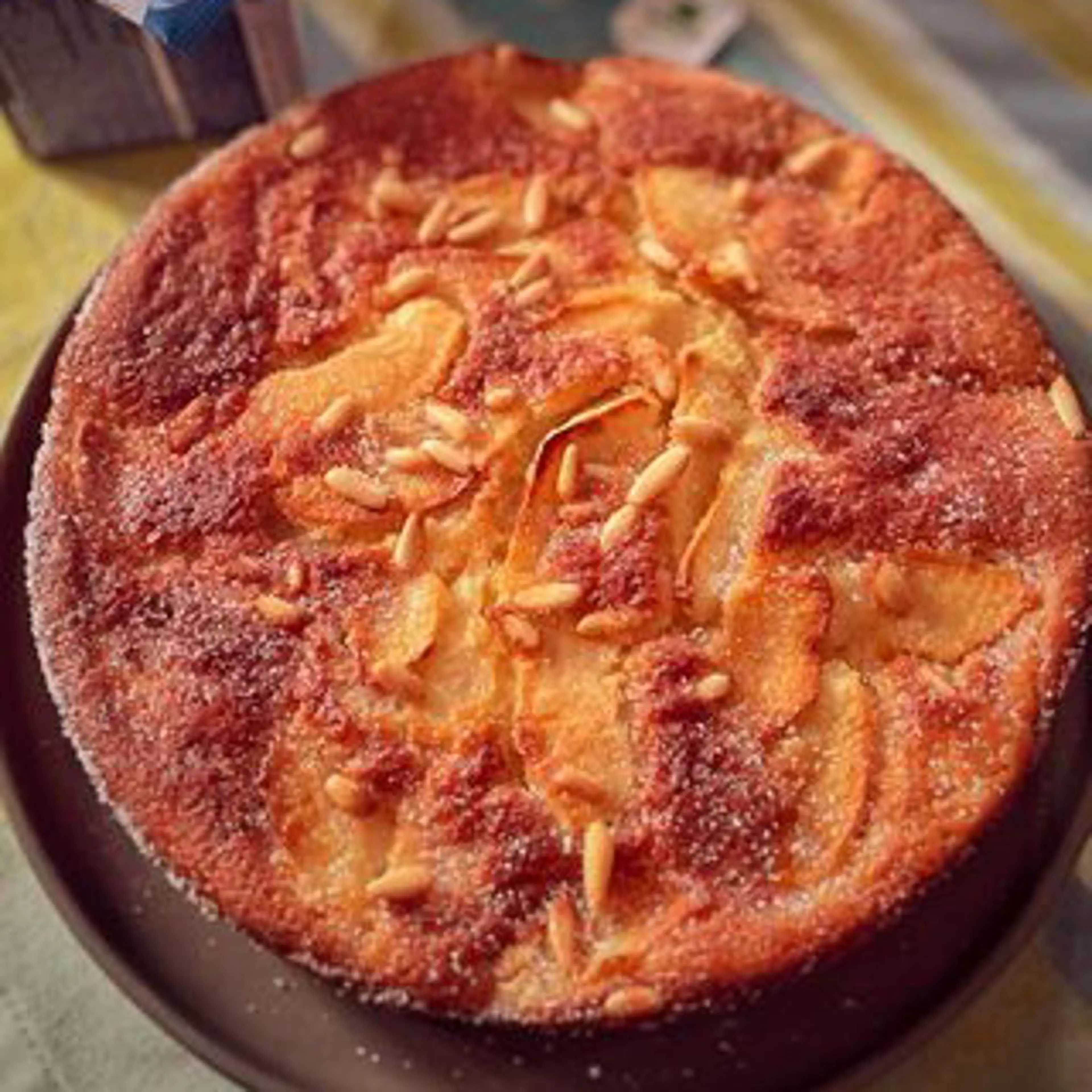 Grandma's apple cake