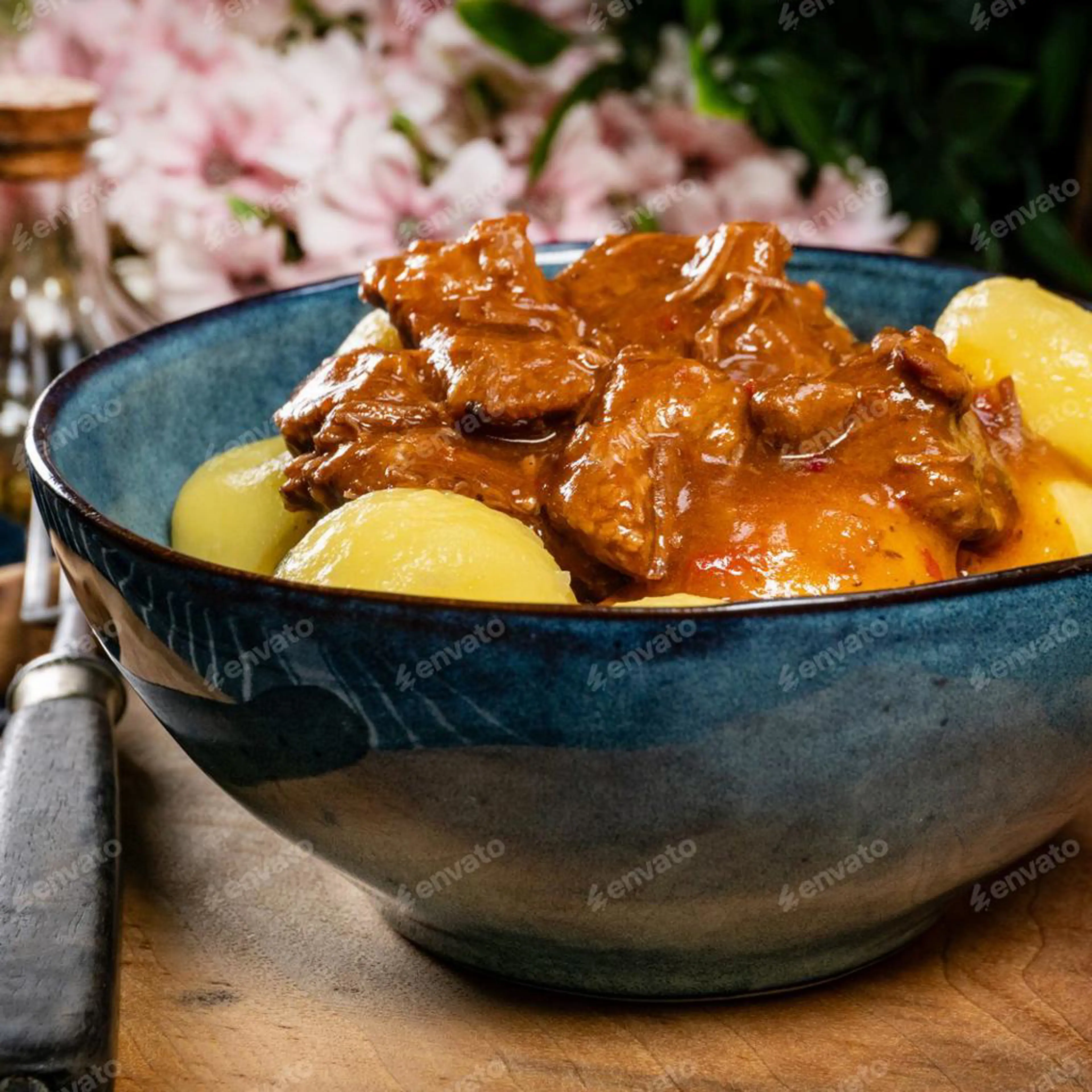 Lamm mit Paprika
