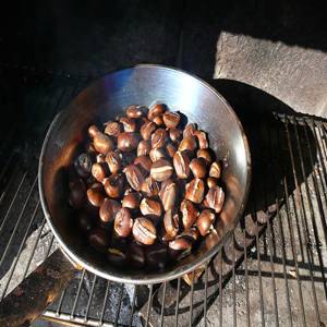 Castañas asadas