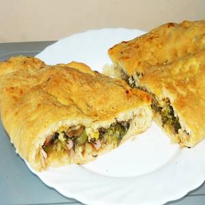 Калцоне с овощами