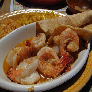 Camarones Al Mojo De Ajo