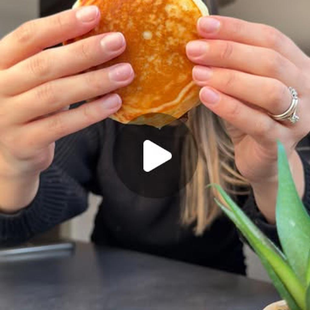 Pancakes 3 ingredienti (colazione veloce)