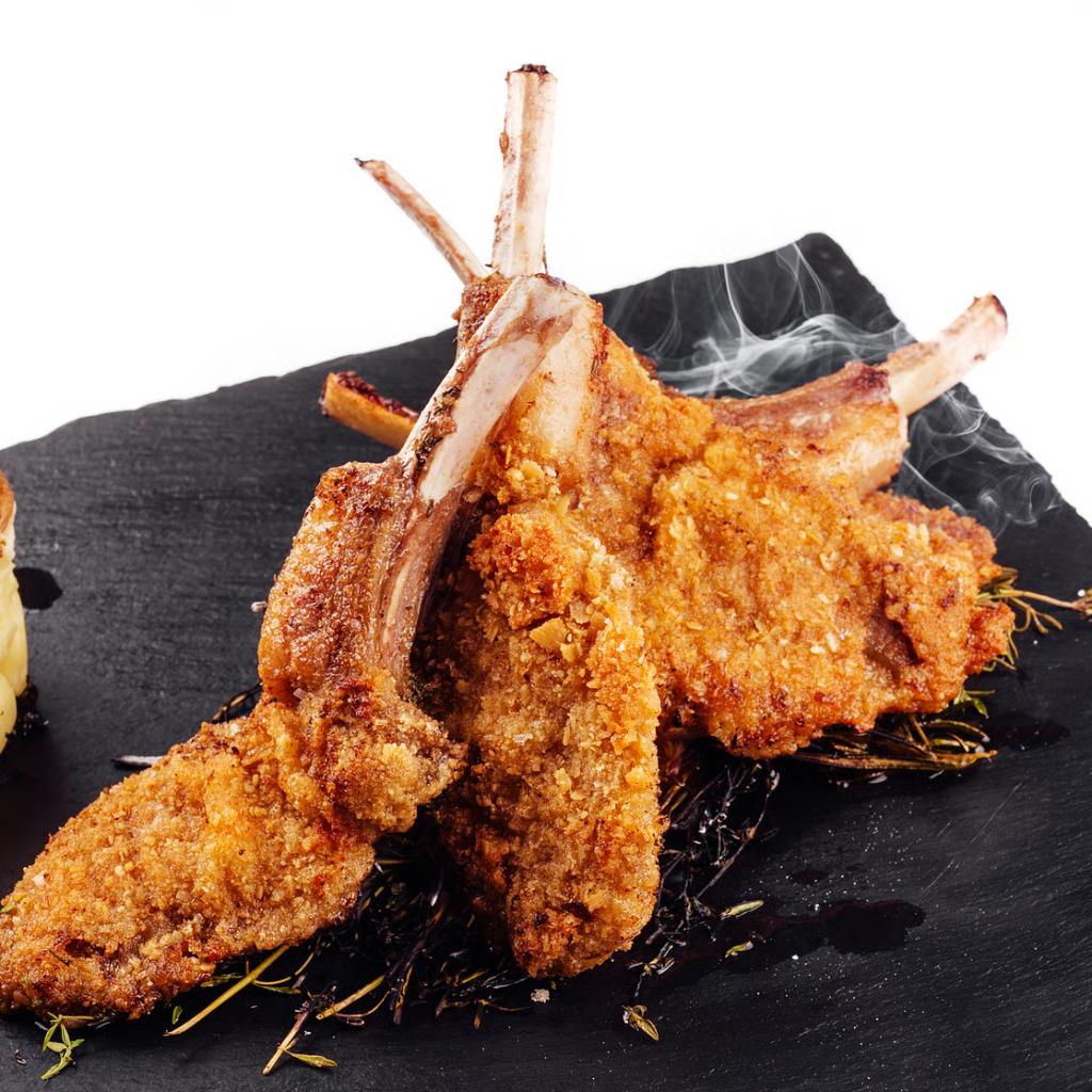 Smażona jagnięcina