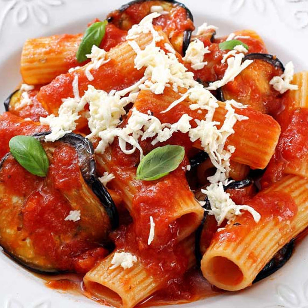 Pasta alla norma. delizia catanese