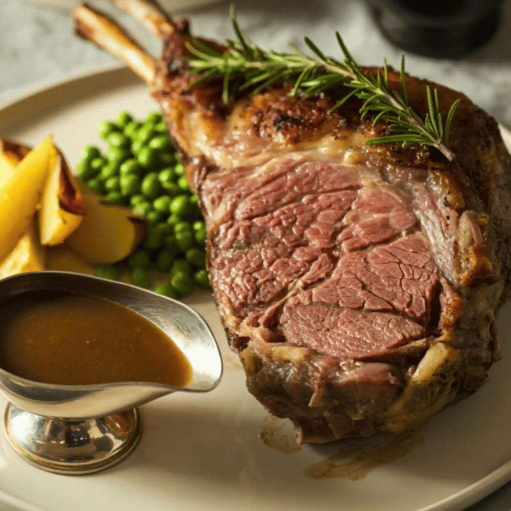 Lamb with Spiced Beer and Ginger Sauce