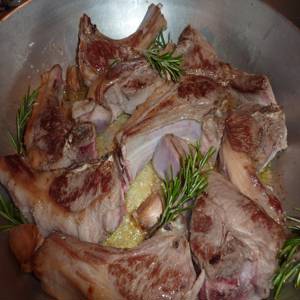 Capretto Al Prosciutto Crudo
