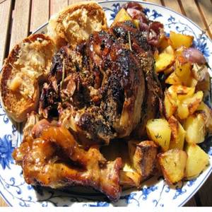 Agnellone Al Forno Con Le Patate