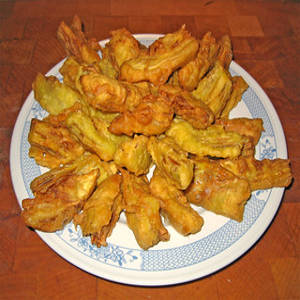 Alcachofas fritas
