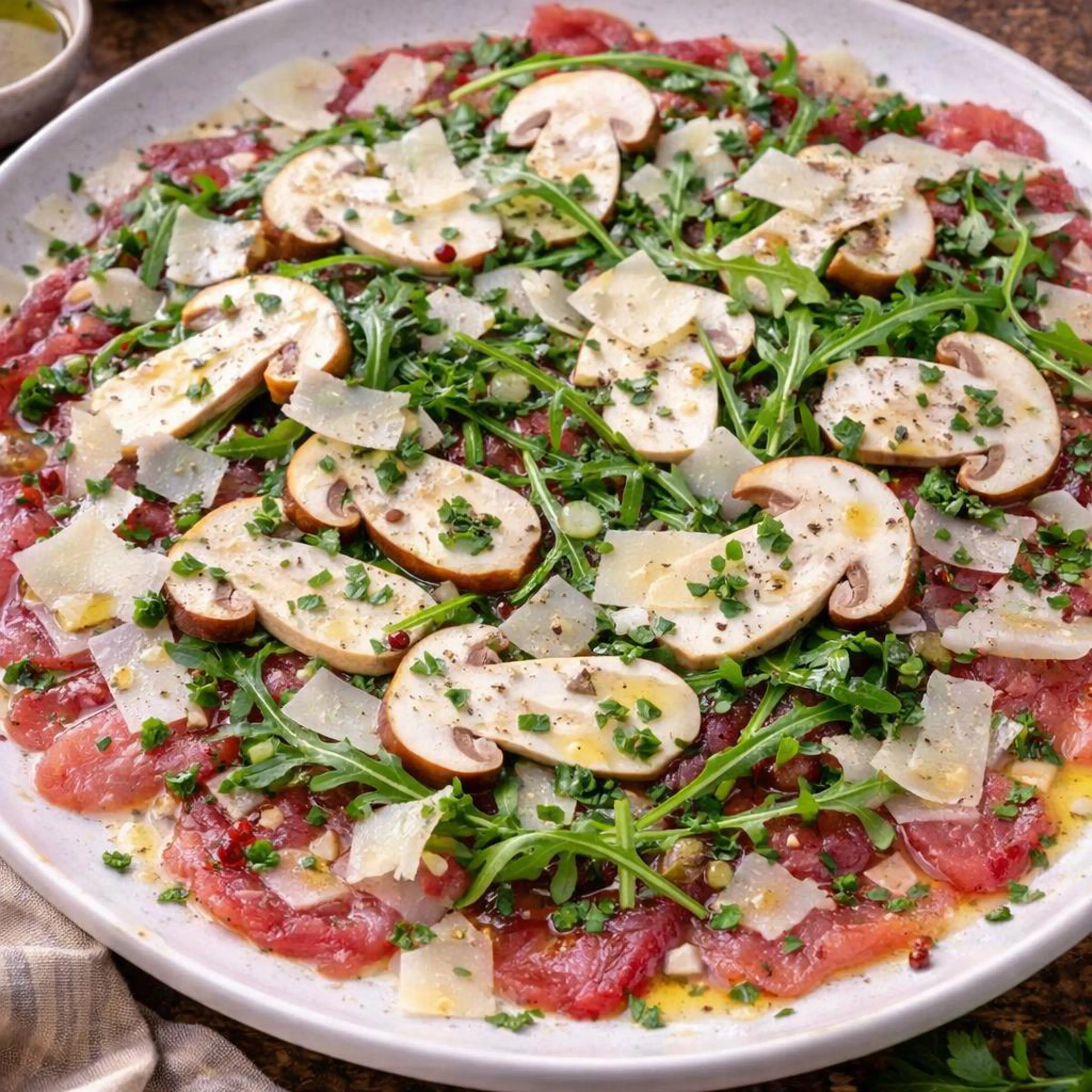 Carpaccio alla toscana
