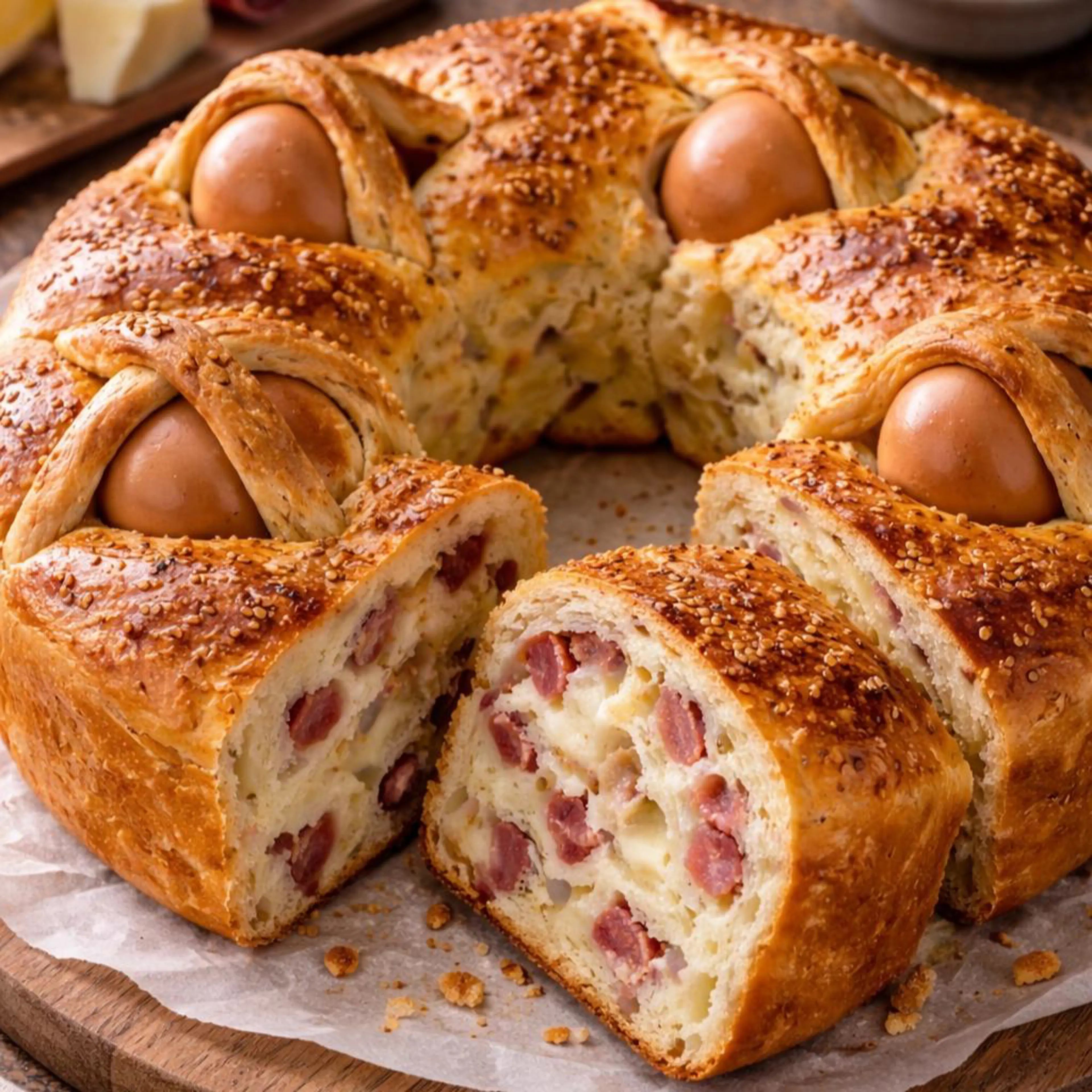 Neapolitanischer Casatiello