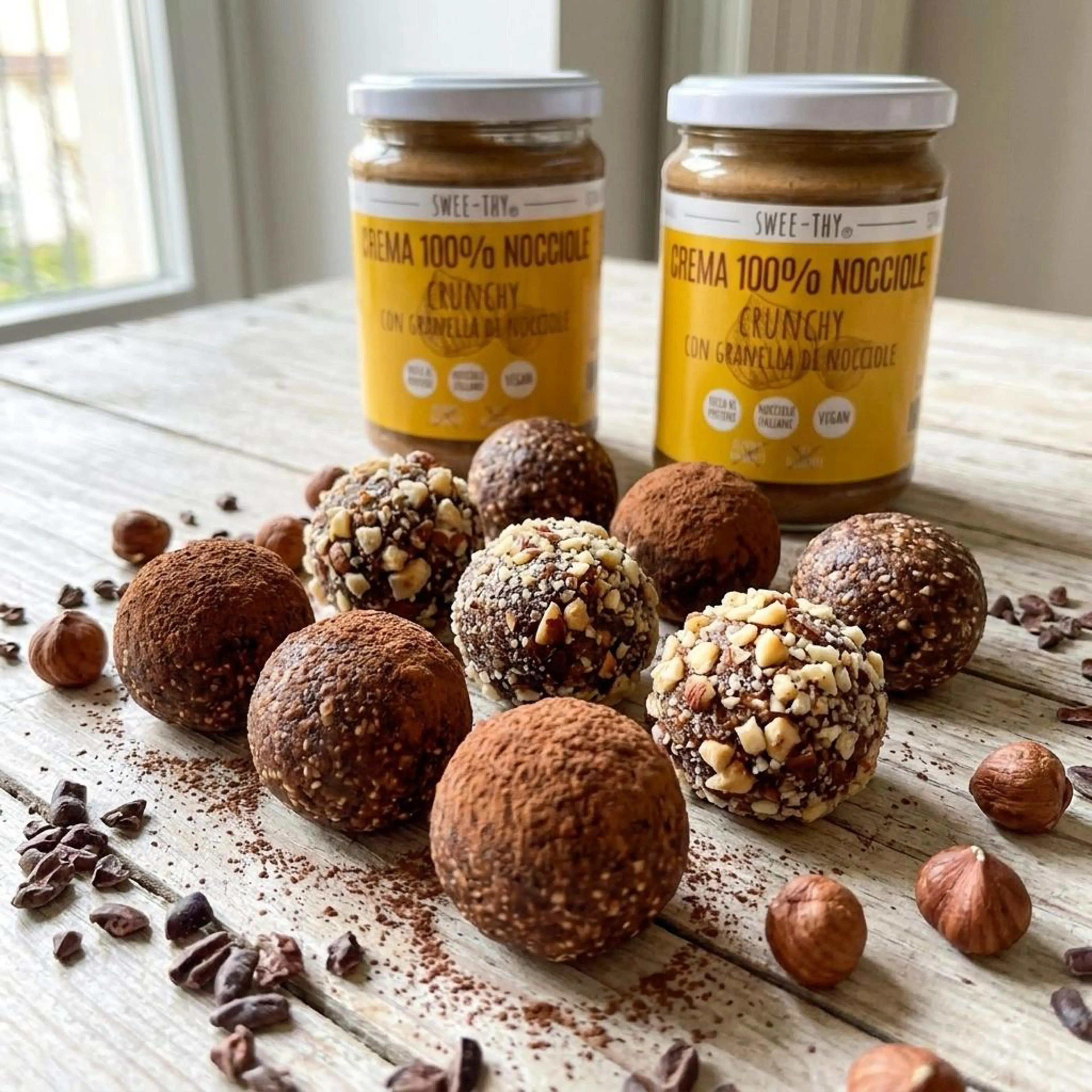 Energy balls "ferrero vibes" (no-bake)