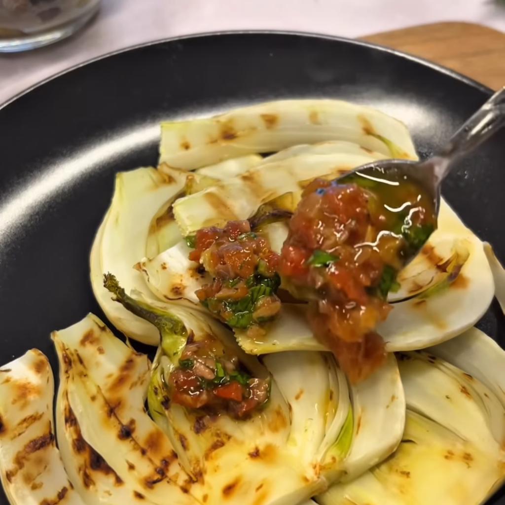 Finocchi grigliati
