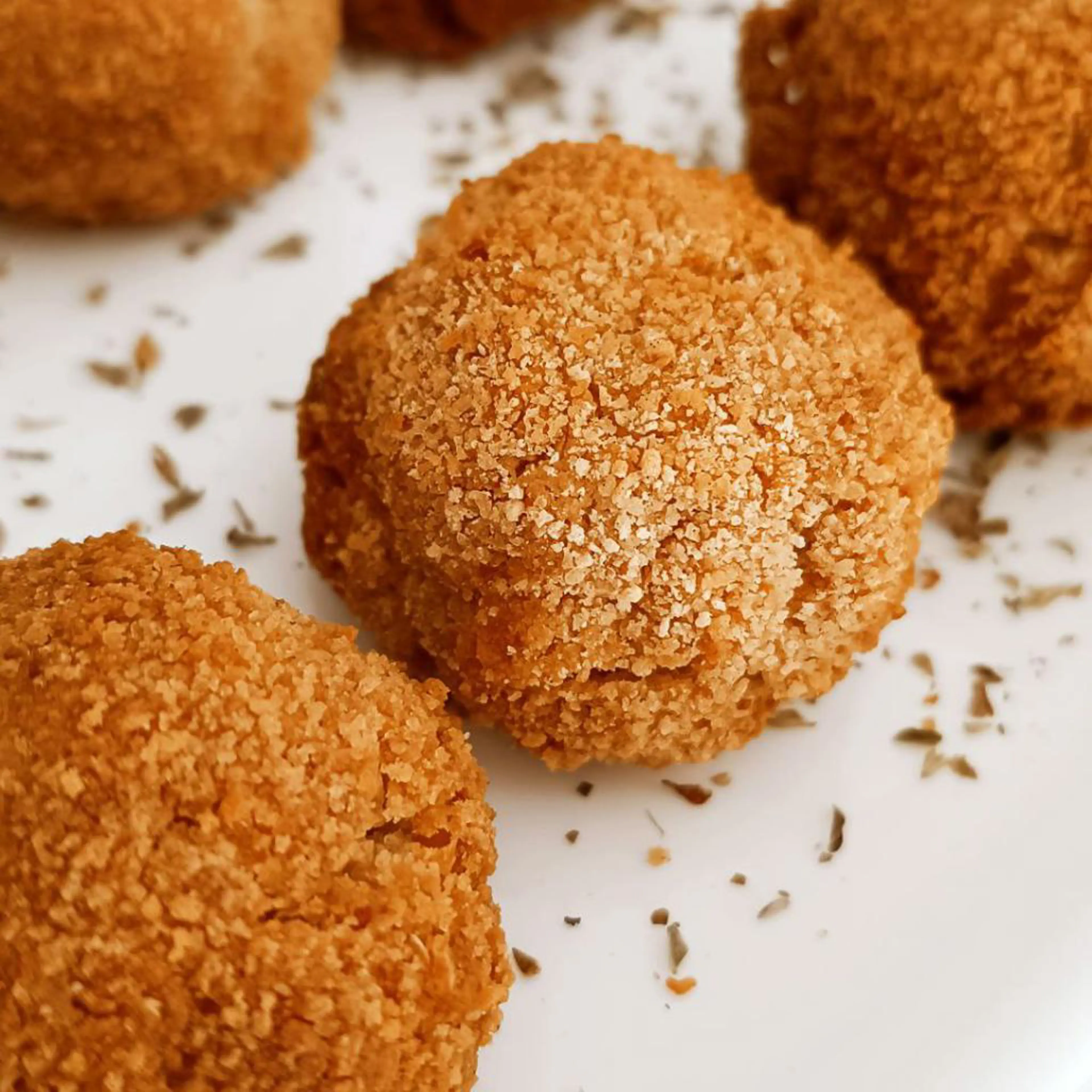 Cannellini bean and ricotta balls in air fryer