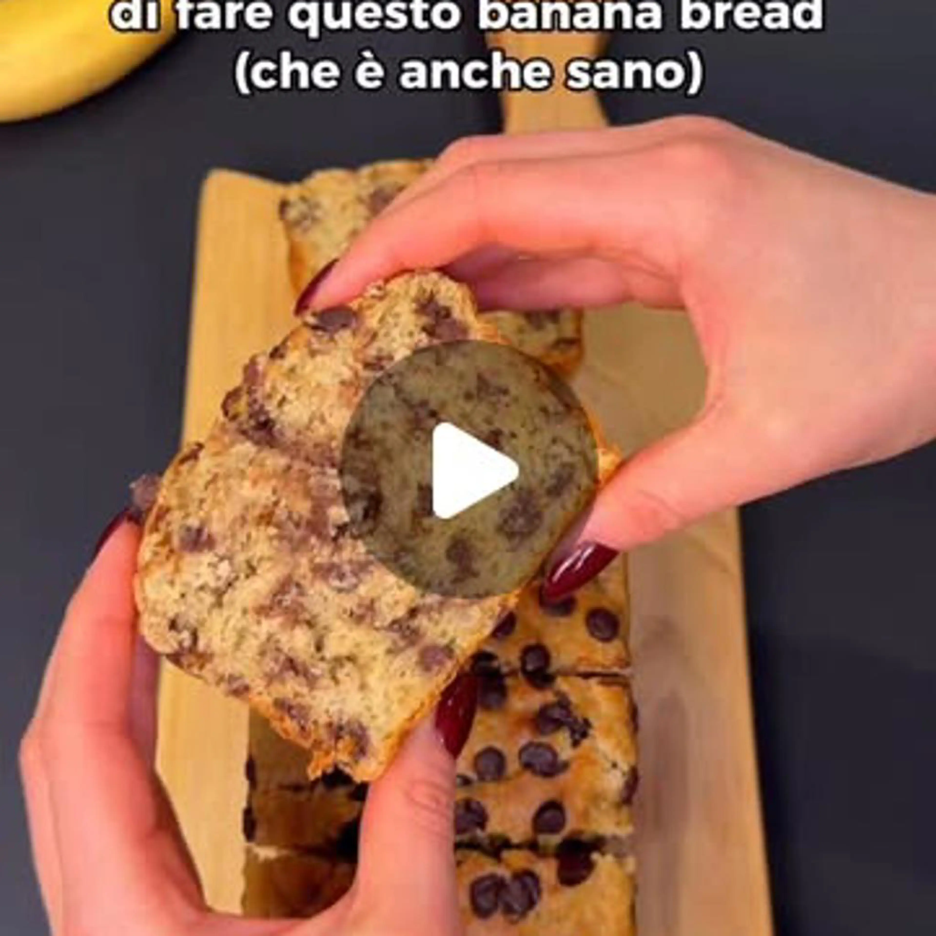 Banana bread without sugar, gluten and butter