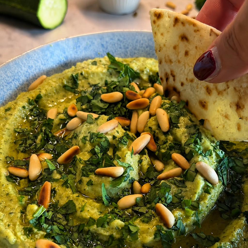 Moutabal di zucchine