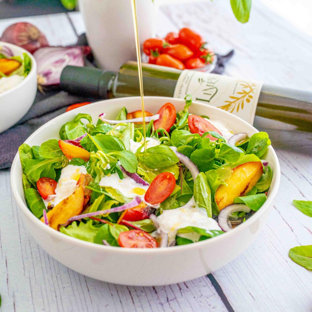 Grilled Peach Salad