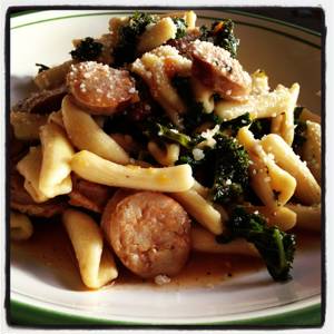 Cavatelli with Savoy Cabbage