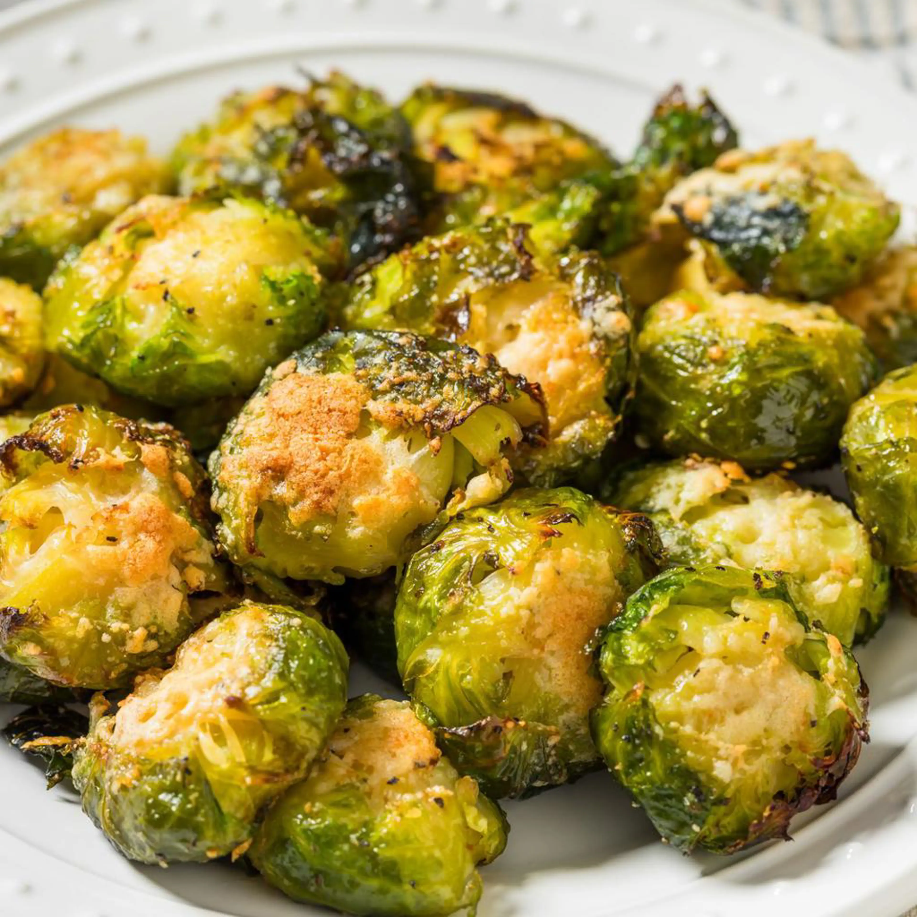 Brussels sprouts with butter and Parmesan