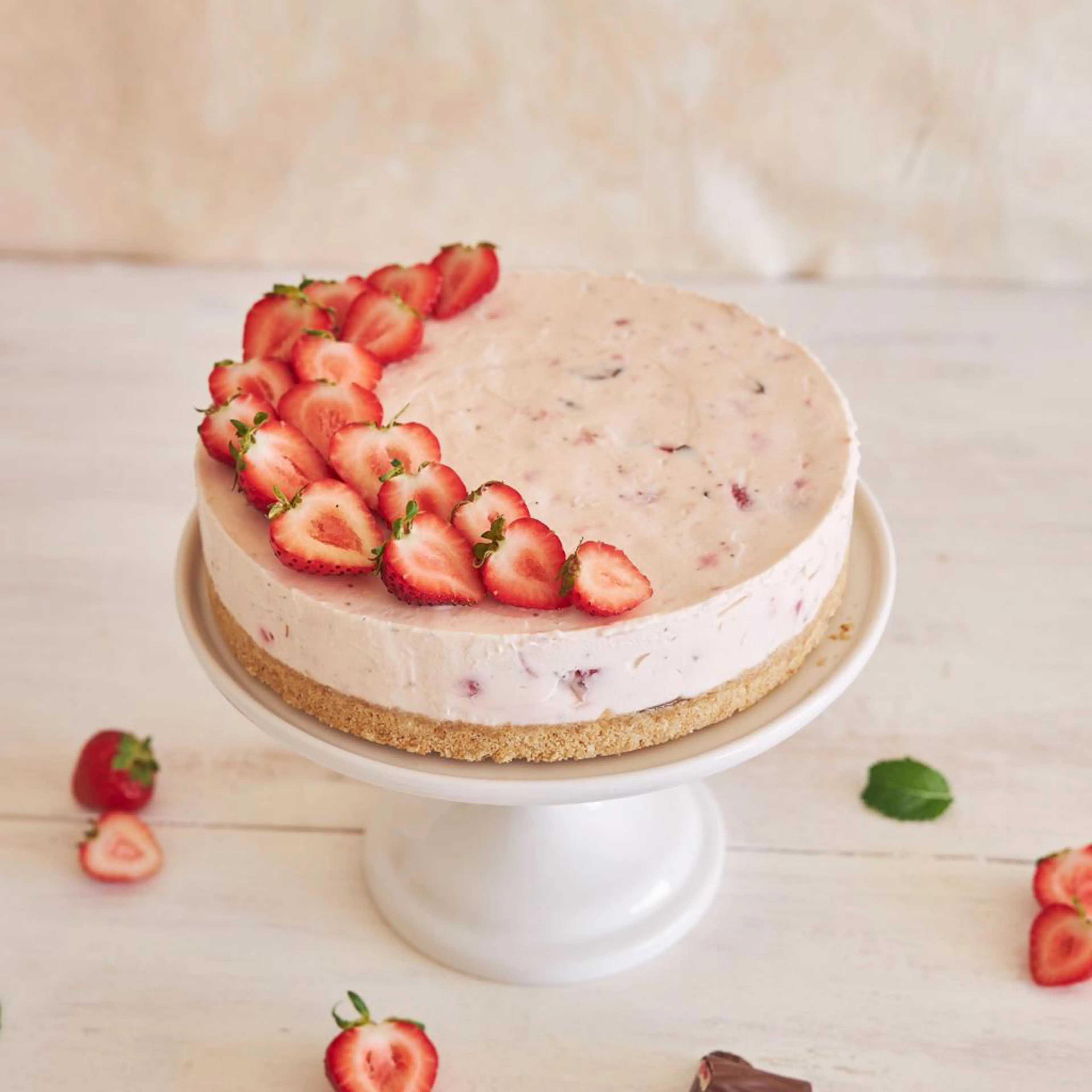 Strawberry cheesecake