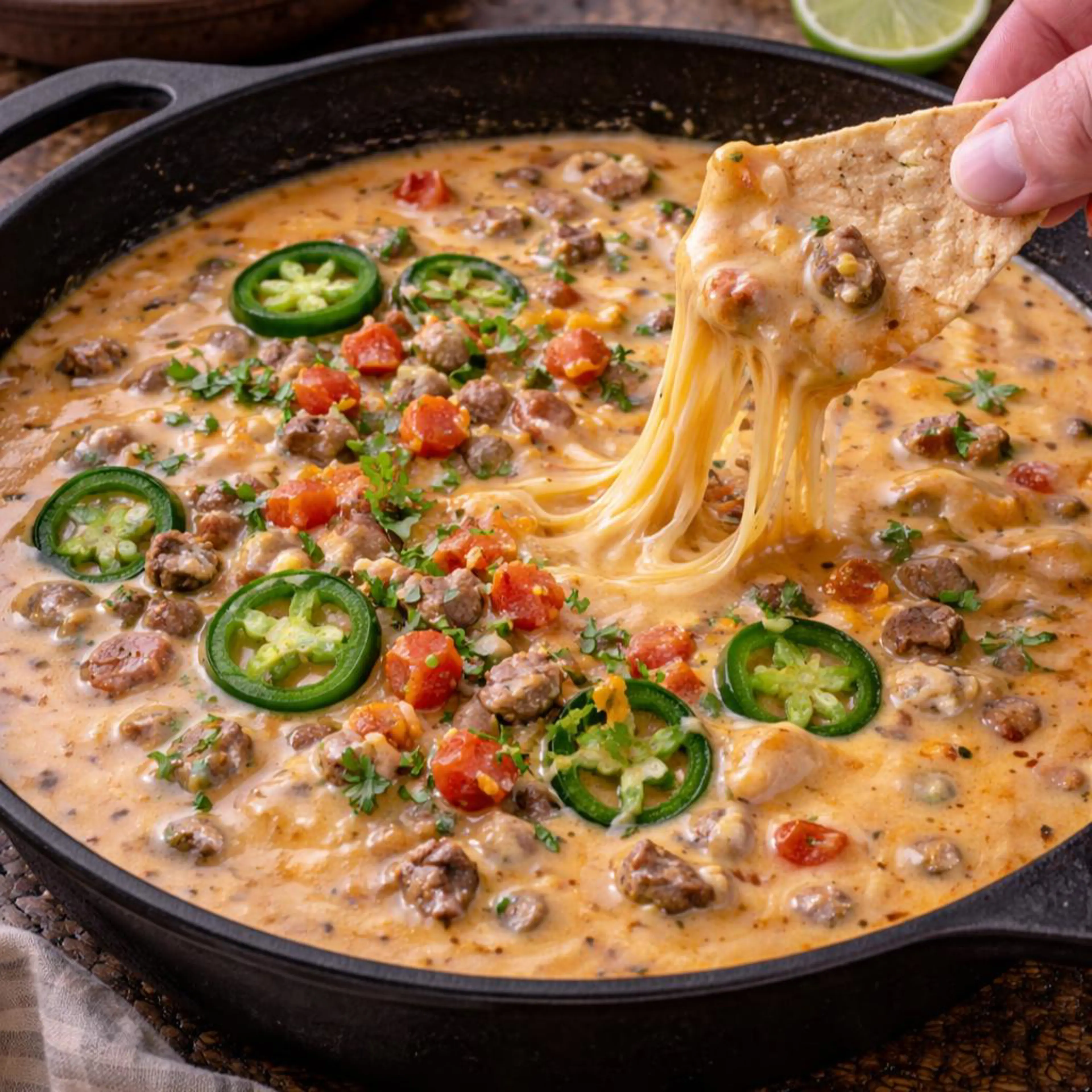 Chili mit Käse
