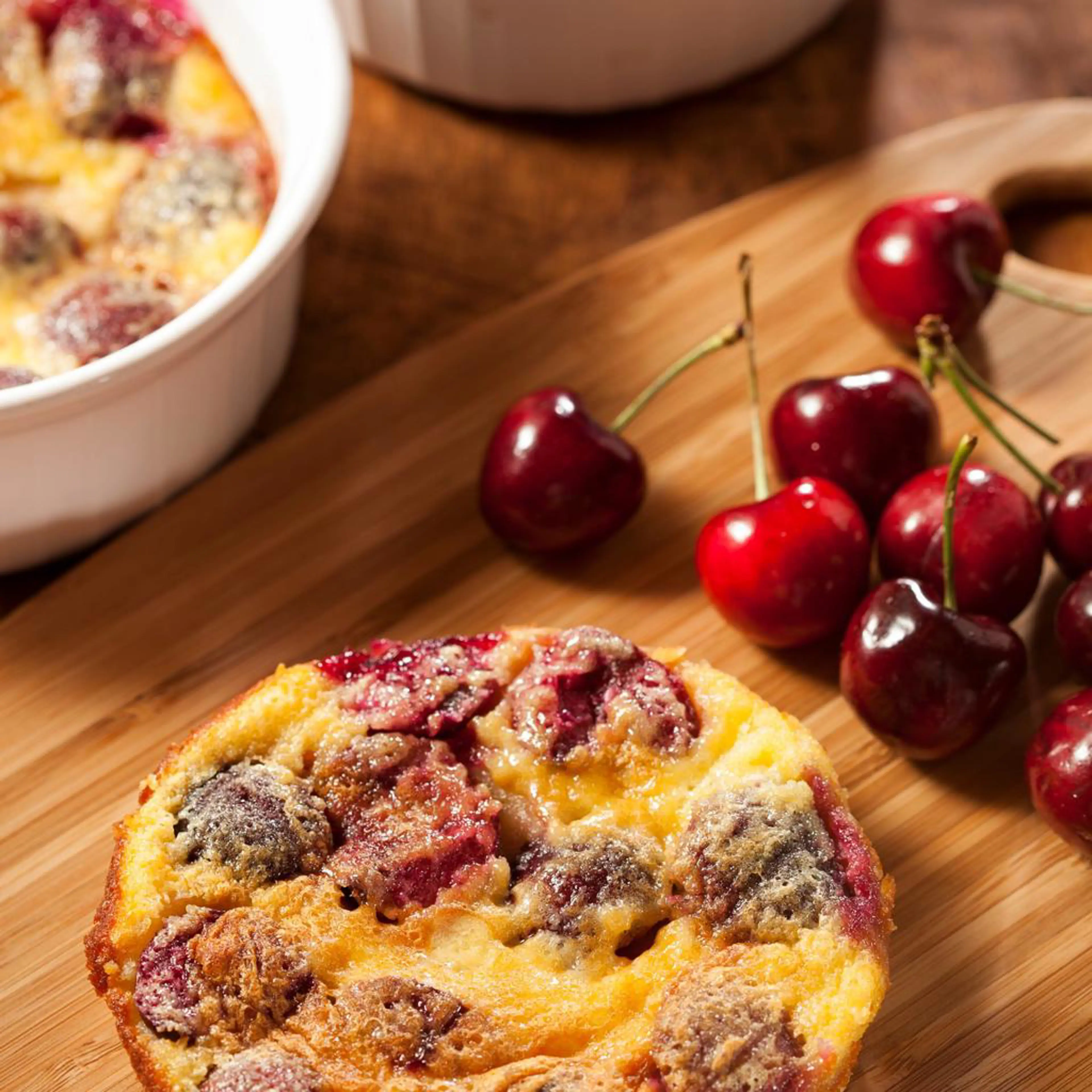 Clafoutis de cerezas