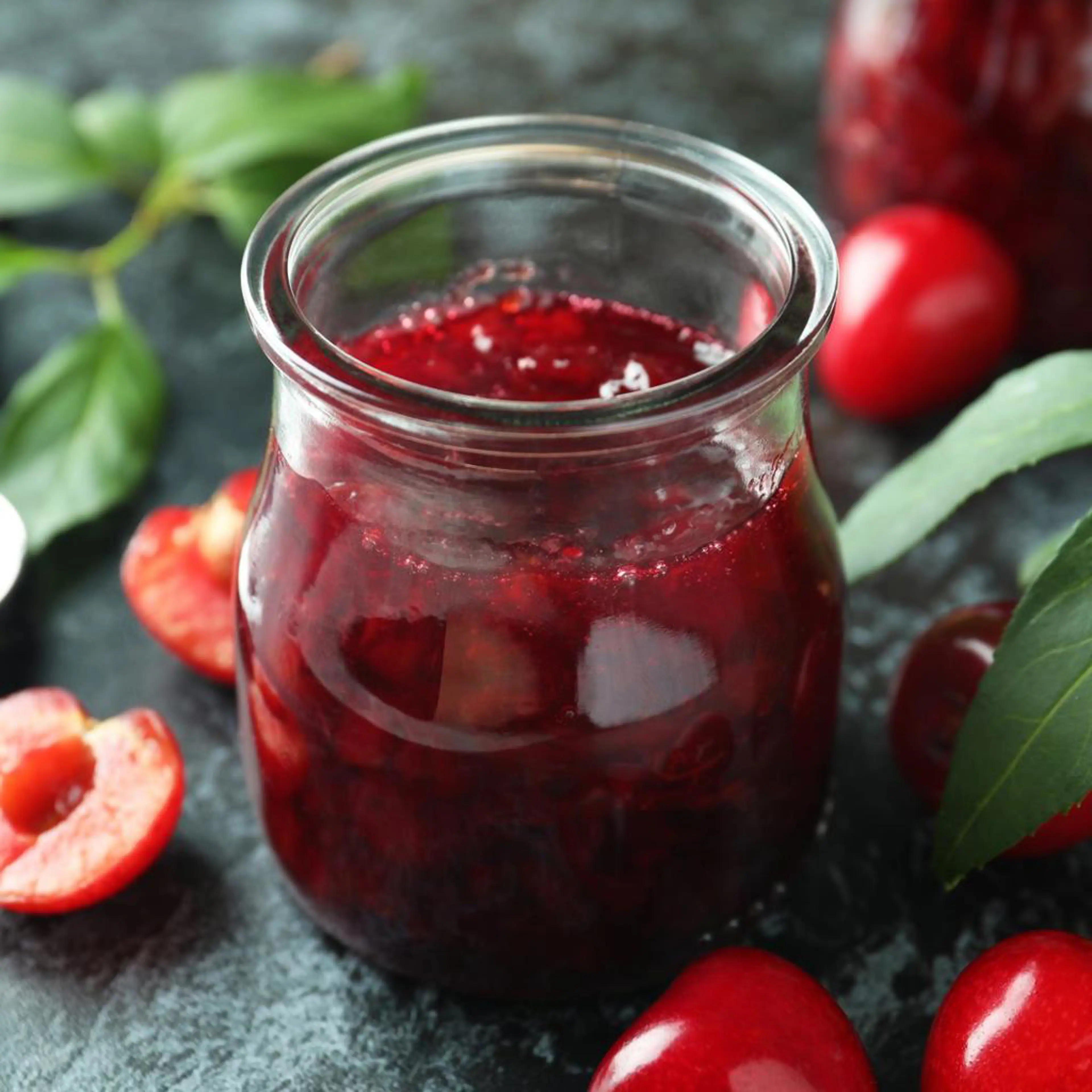 Cherry compote