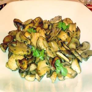 Contorno Mediterraneo Ai Funghi