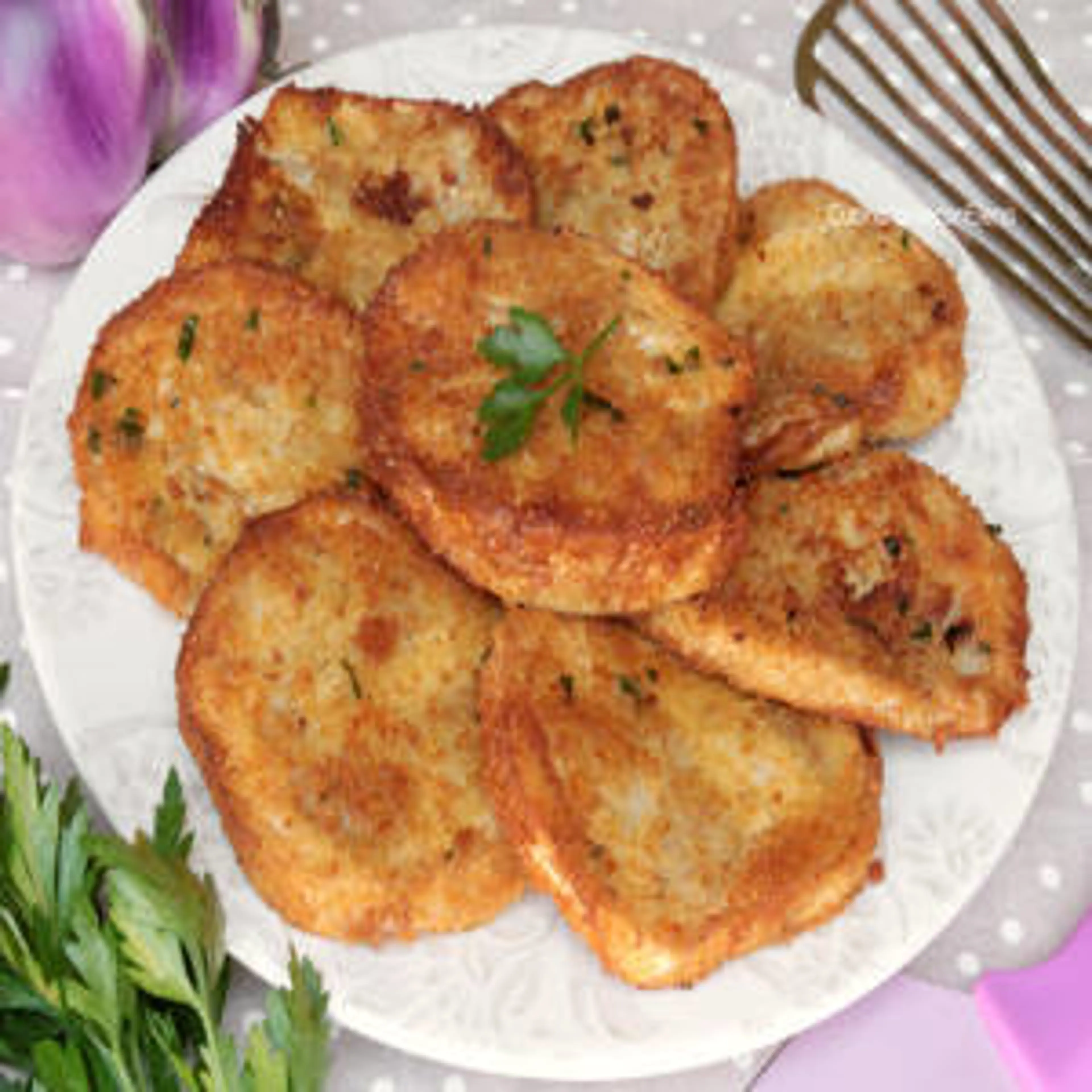 Cotoletas de berenjena