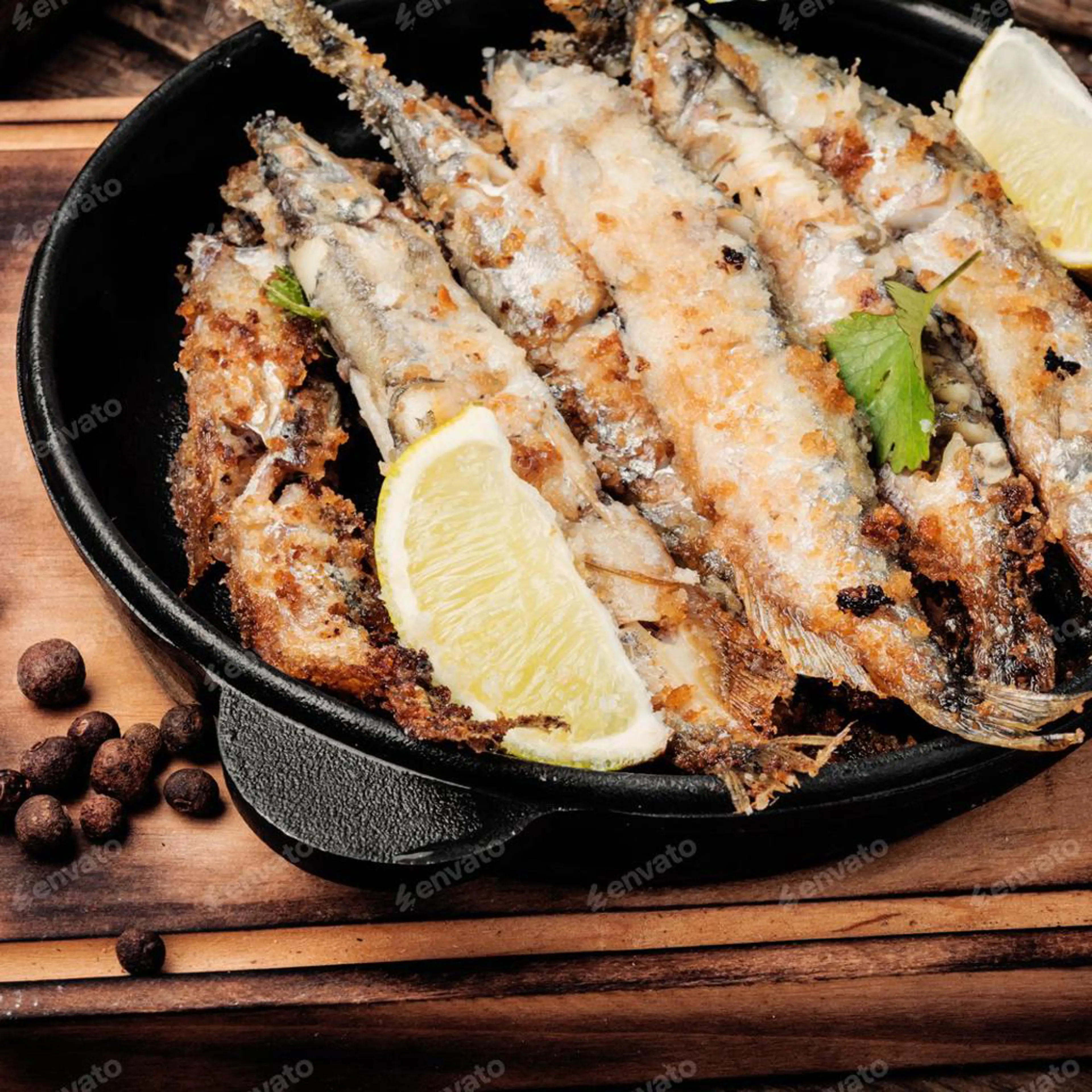Anchoas con limón