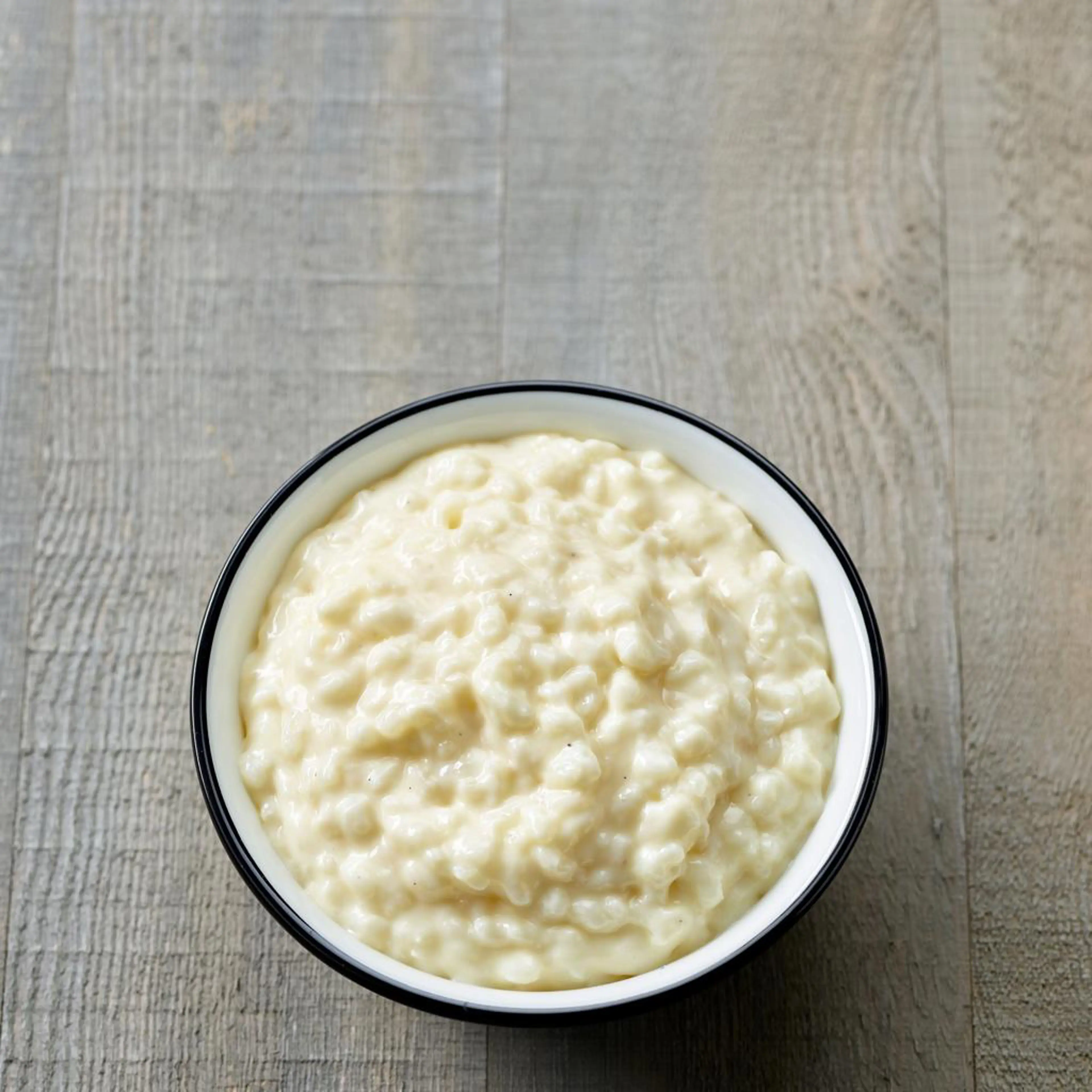 Crème de riz à l'œuf