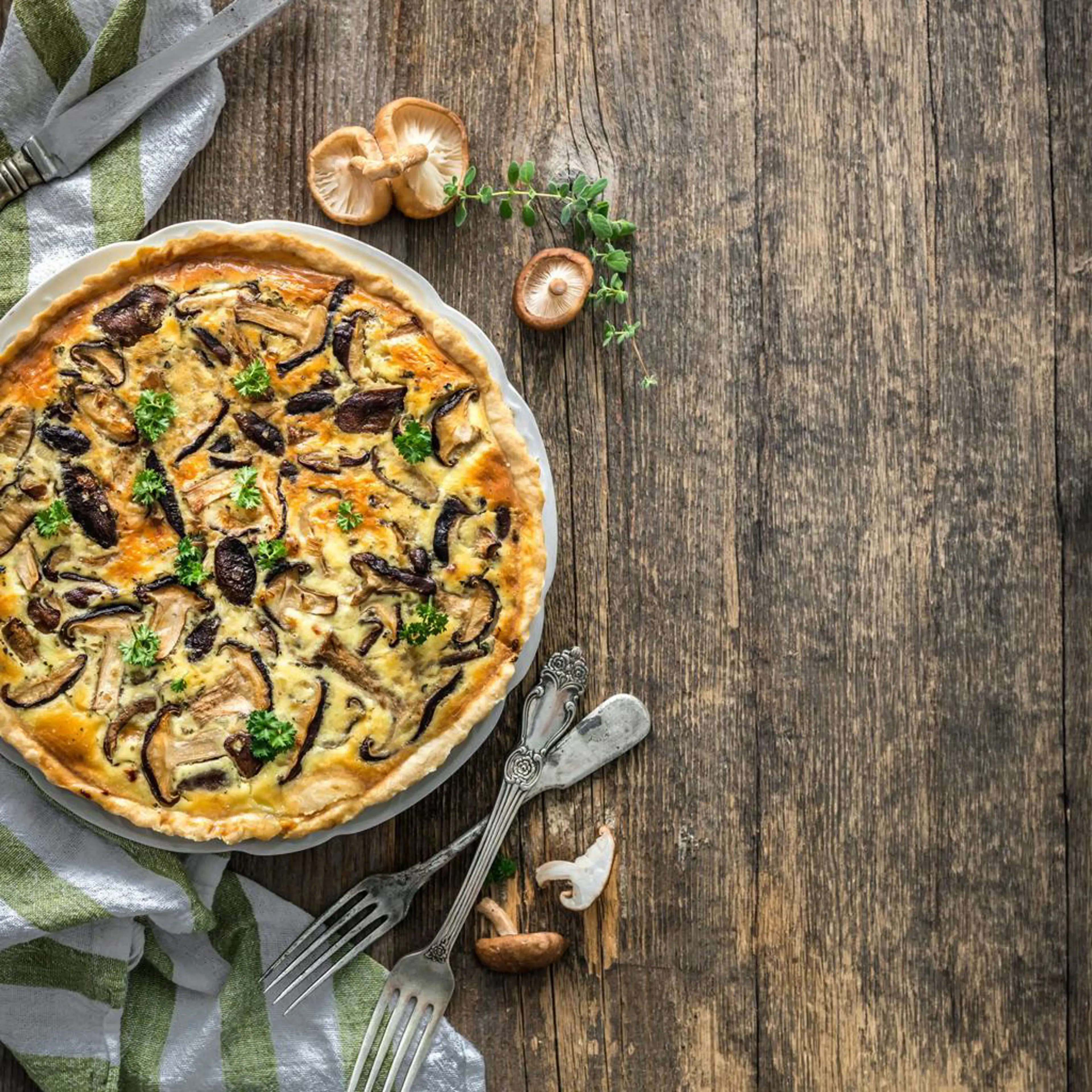 Mushroom Tart