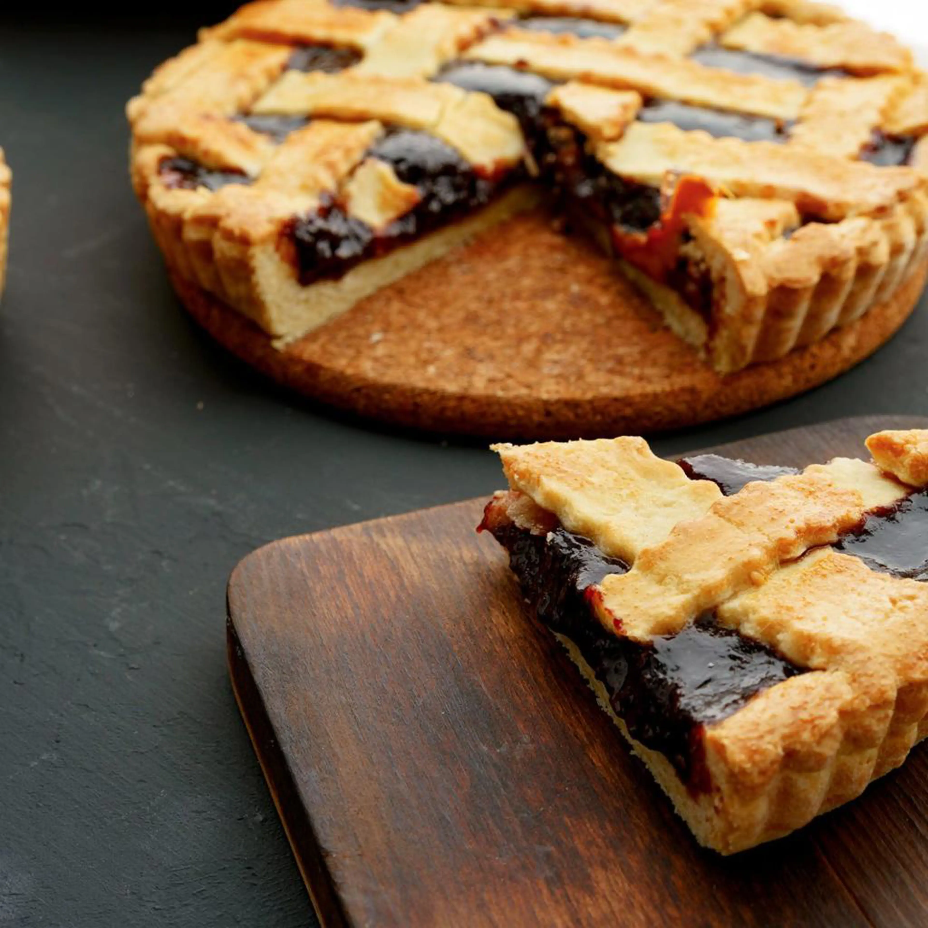 Tarta z dżemem porzeczkowym