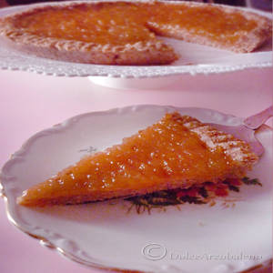 Crostata Di Albicocche Alle Mandorle