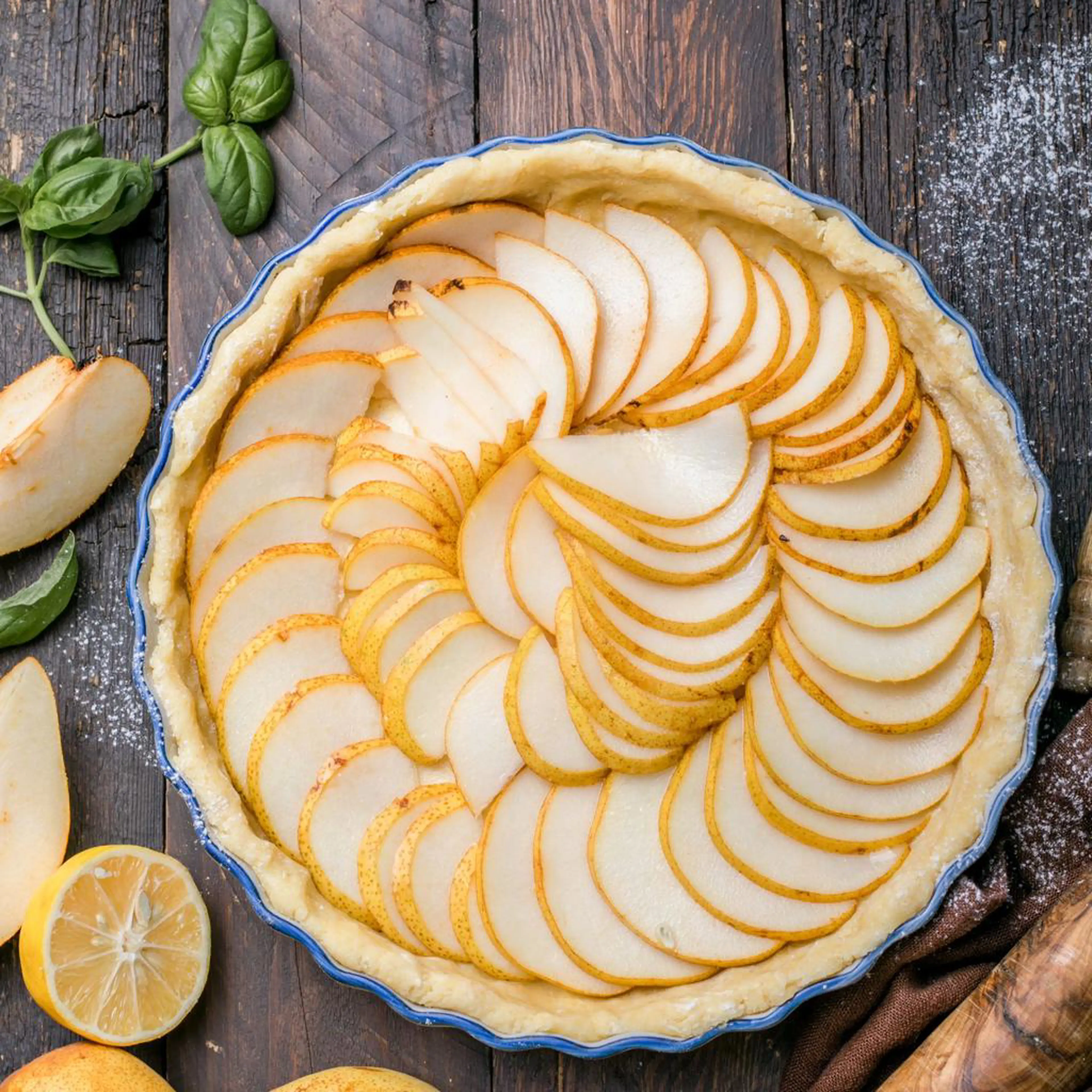 Crostata di pere