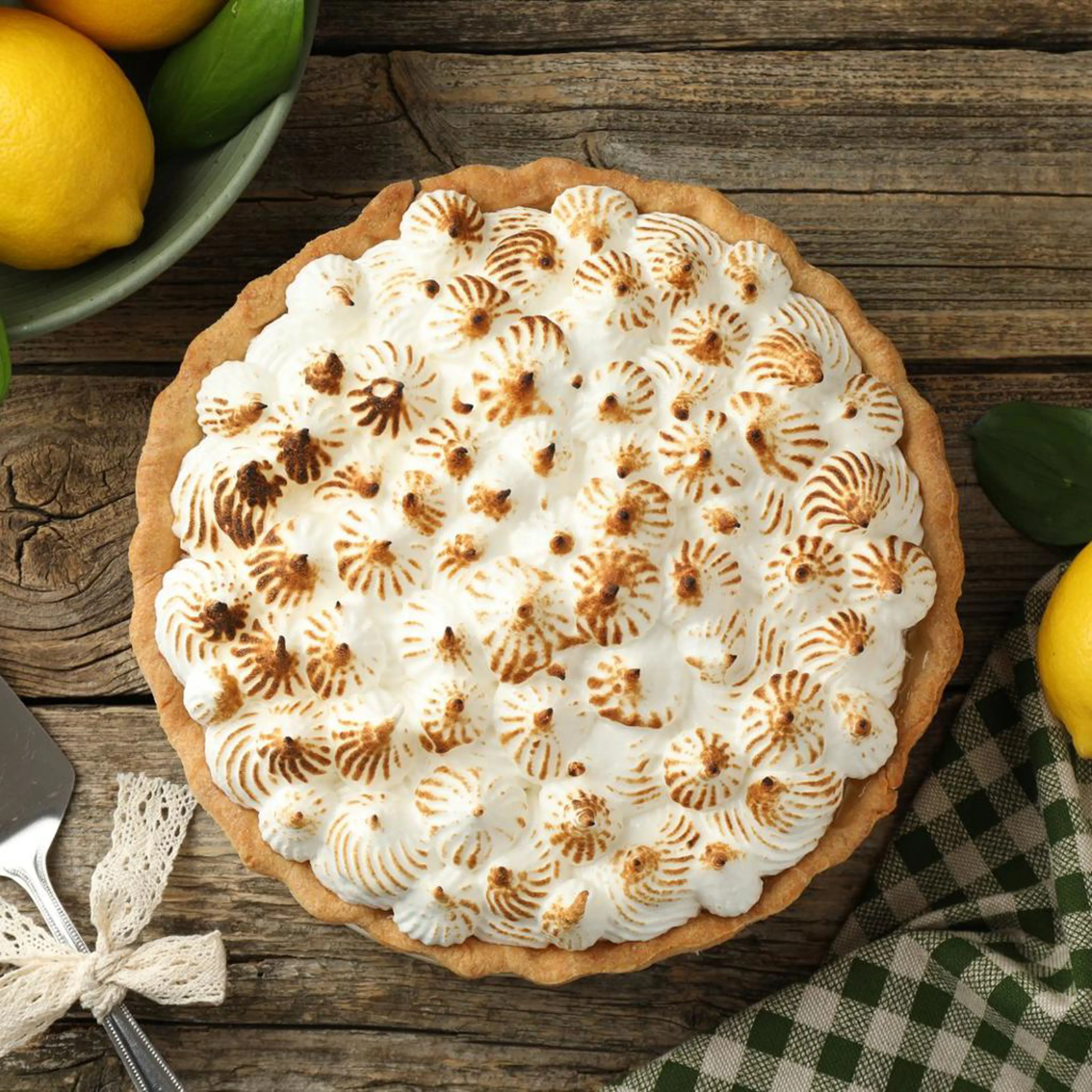 Torta merengada de limão